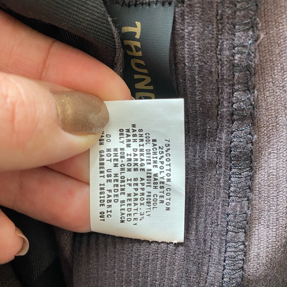 NWT Vintage Corduroy Brown Pants made in Canada Unisex - Picture 11 of 11